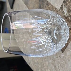 Waterford crystal stemless wine glass. Need a gift for Nana?